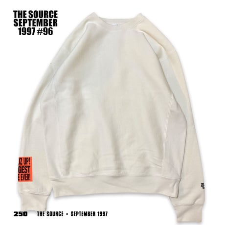 "CLASSIFIEDS 97" HeavyWeightSweat Cream