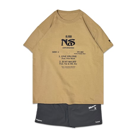 "THE AWAKENING" Pt3 NAS 6oz Cotton Tee TanBeige