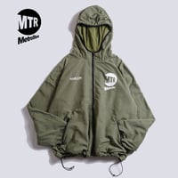 "THE HARLEM" Reversivle NYLON FREECE JKT OLIVE