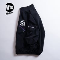 "STATEN ISLAND BUS MAP" NYLON TRACK JKT  BLACK