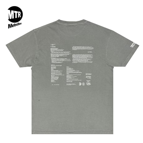 "NO SELLOUT" 6.1oz GarmentDye Tee Gray