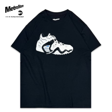 "Return of the 90's" AIR ZOOM 6oz S/S Tee Black