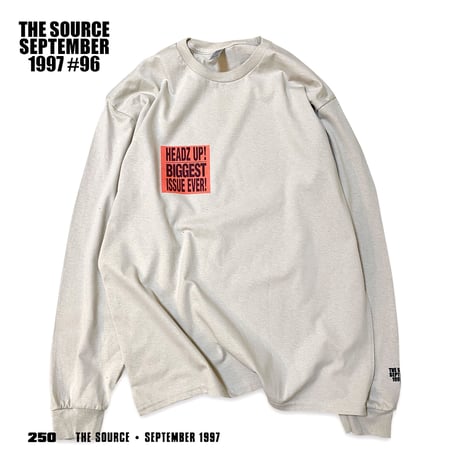 "CLASSIFIEDS 97" 6oz LongSleeve Tee  SAND