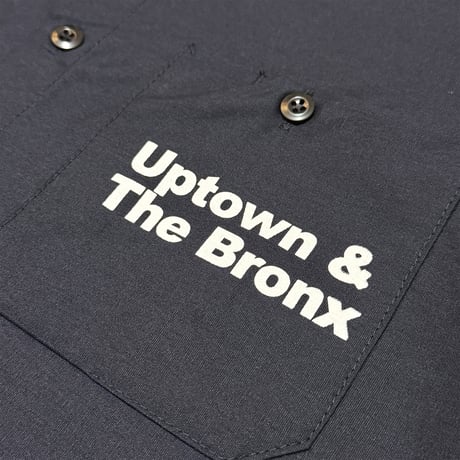 "EAST HARLEM"  4.25oz WorkShirt Navy