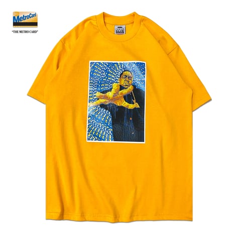 "The MetroCard" 6.5oz HeavyWeight Tee Yellow