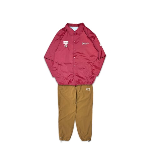 "MetroCard Farewell" NYLON COACH JKT  BURGANDY