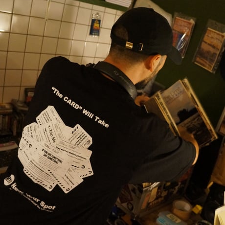 "The MetroCard" 6.5oz HeavyWeight Tee BLK