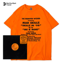 "BedroomWizard" US COTTON 6oz S/S Tee 蛍光Orange