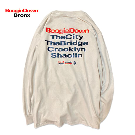 "BoogieDown" LongSleeveTee's NATURAL