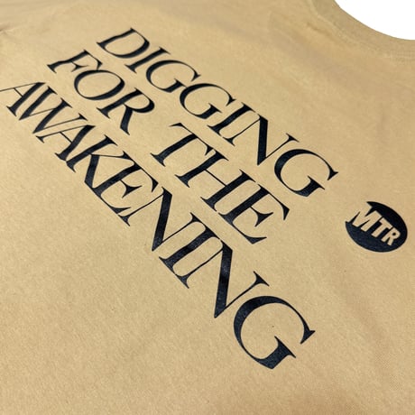 "THE AWAKENING" Pt3 NAS 6oz Cotton Tee TanBeige
