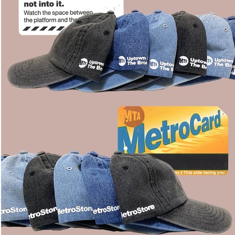"MTR UPTOWN" DENIM CAP Deep