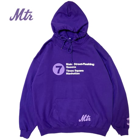 "The 7Train Pt2" 8oz Hoodie Purple