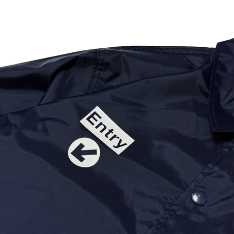 "MetroCard Farewell" NYLON COACH JKT  BLACK