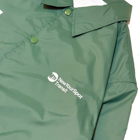 "MetroCard Farewell" NYLON COACH JKT  GREEN