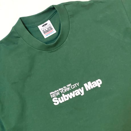 ”TheMap1987”  PRO CLUB 6.5oz HeavyWeight Cotton Tee  Green