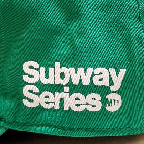 "SubwaySeries" Cotton Cap Green
