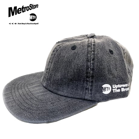 "MTR UPTOWN" DENIM CAP Blk
