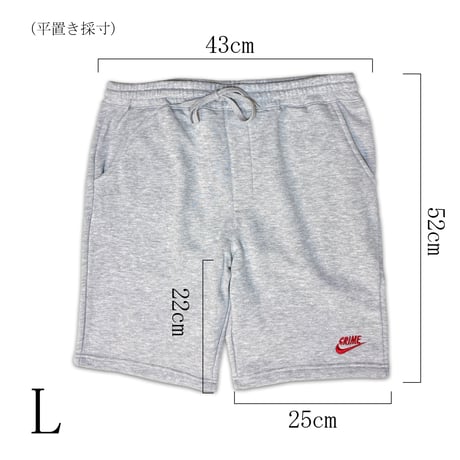 EXTRA KETCHUP "CRIMEZ" RETRO LOGO SWEAT SHORTS BLACK