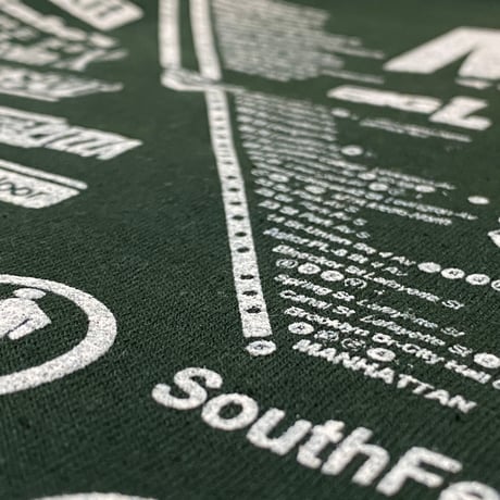 "Lexington Av Local" 8oz Sweat Green