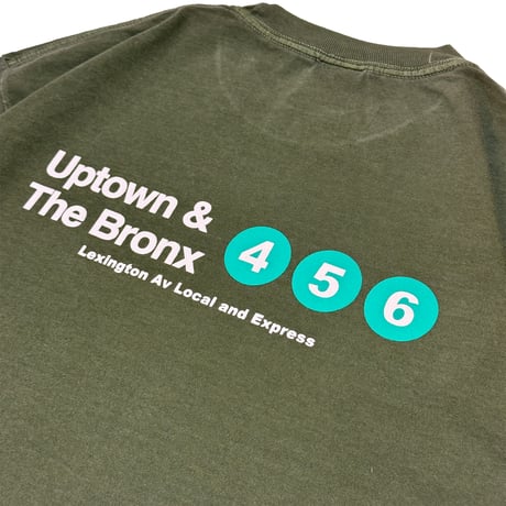 "EAST HARLEM" GarmentDyed 6.1oz Tee Hemp