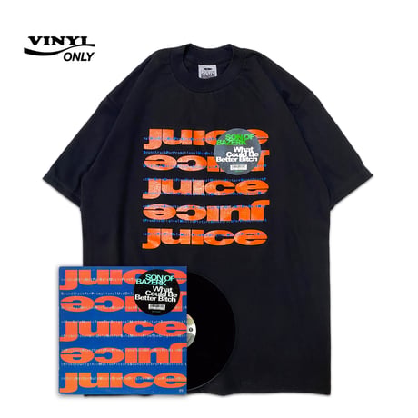 "Juice"  6.5oz HeavyWeight S/S Tee Black