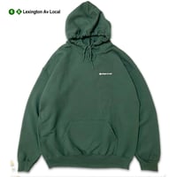 "Lexington Av Local" 8oz Hoodie Green
