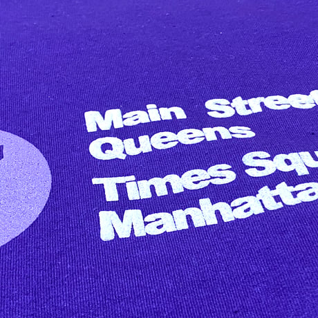 "The 7Train" 8oz Sweat Purple