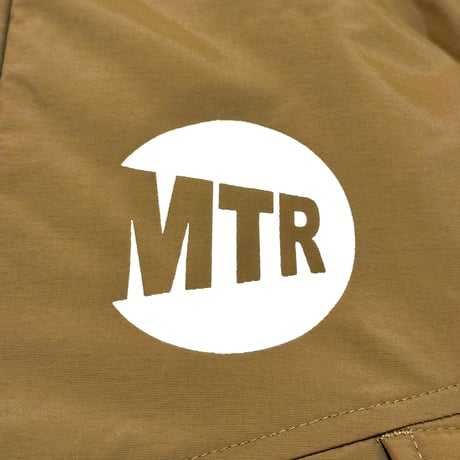 "MTR Bridge and Tunnels" NYLON Heavy JKT  BEIGE BROWN