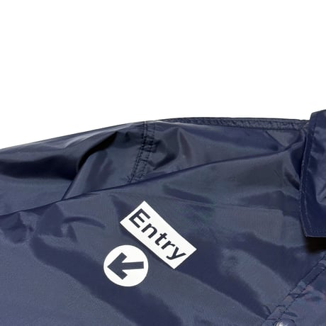 "MetroCard Farewell" NYLON COACH JKT  NAVY