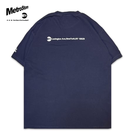 "EAST HARLEM pt2" GarmentDyed 6.1oz Tee Navy