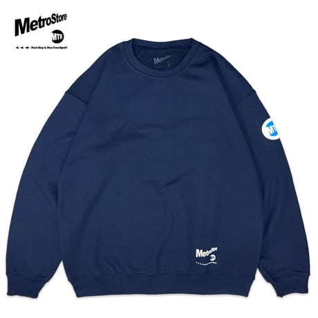 "MTR BASIC" 8oz US Sweat Navy