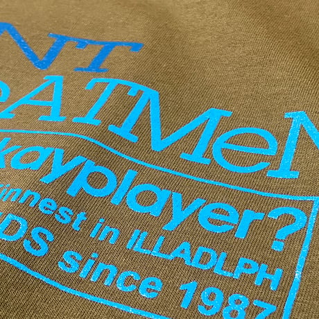 "SilenTreatment"  6.5oz HeavyWeight S/S Tee OliveGreen  pt2