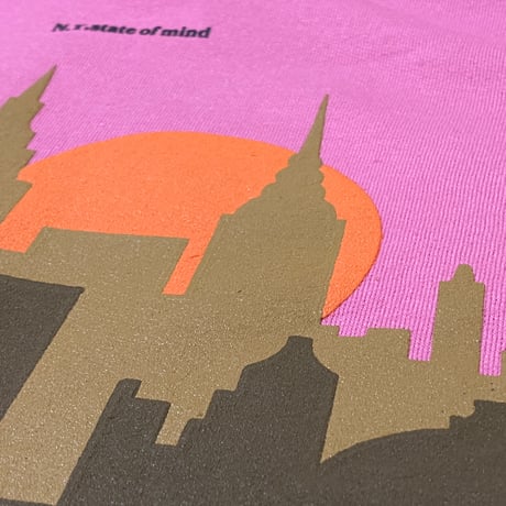 "ViewFromQueens" 8oz HOODIE PINK