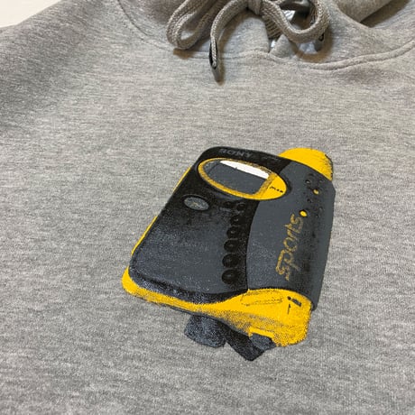 "The SPORTS" 9oz ComfortHoodie Grey