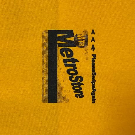 "Vending Machine" US COTTON 6oz S/S Tee GOLD YELLOW