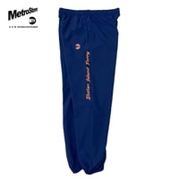 "StatenIslandFerry" Cottonlike NYLON PANTS  NAVY