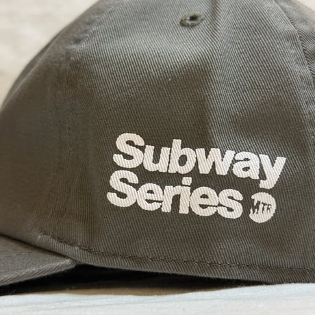 "SubwaySeries" Cotton Cap Olive