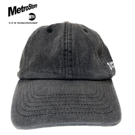 "MTR UPTOWN" DENIM CAP Blk