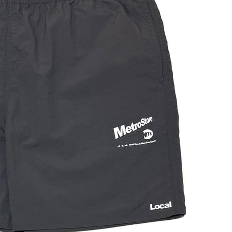 "MTR" NYLON SHORTS OceanGreen,Gray,LightGray