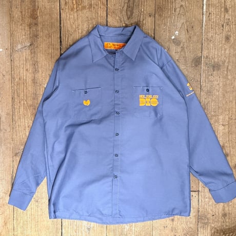 "StatenIslandFerry" WorkShirt PostmanBlue XL