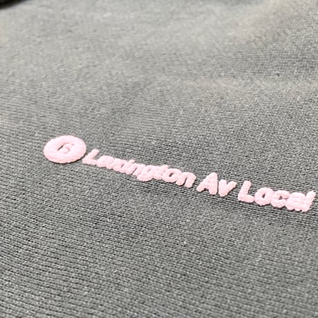 "Lexington Av Local" 13.5oz HeavyWeightHoodie Green