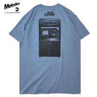 "Vending Machine" US COTTON 6oz S/S Tee STONE BLUE