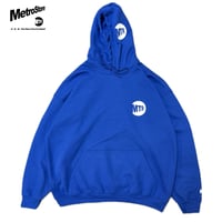 "MTR" 8oz Cotton Hoodie Blue