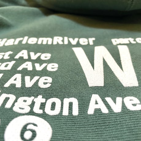 "HARLEM" HeavyWeightHoodie Green