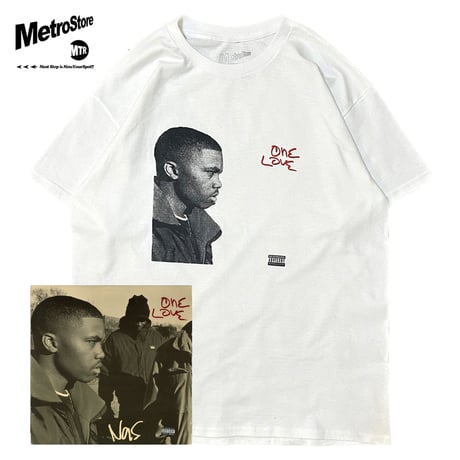 "ONELOVE" US COTTON 6oz S/S Tee White