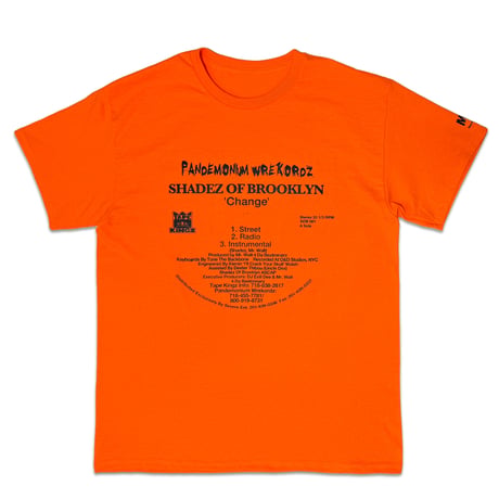 "THE AWAKENING" Pt2 CHANGE 6oz Cotton Tee SafetyOrange