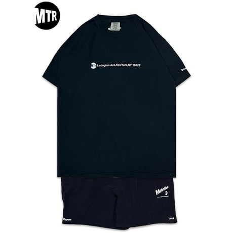 "EAST HARLEM" GarmentDyed 6.1oz Tee Black