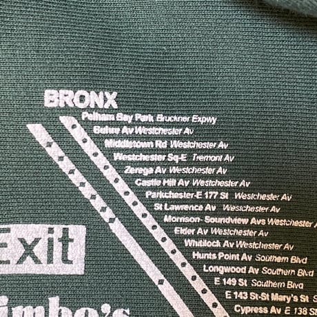 "Lexington Av Local" 13.5oz HeavyWeightHoodie Green