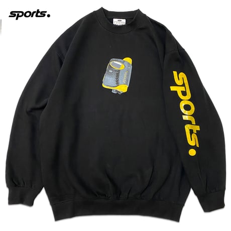 "The SPORTS" 9oz ComfortSweat  BLK