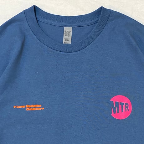 "mo' core" US COTTON 6oz S/S Tee IndigoBlue